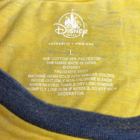 New with tags Disney Parks Mickey Mouse Adult tee shirt size large - Picture 8 of 8